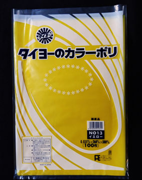 タイヨーのカラーポリ(0.035)イエローNo.13