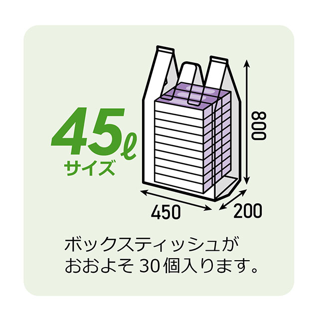 毎日格安 ポリ袋 0.1mm厚 550×900 100枚 4589903724139 介護者用文具